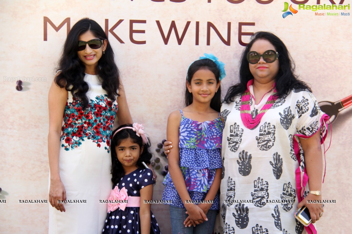 Grape Stomping at The Square, Novotel Hyderabad