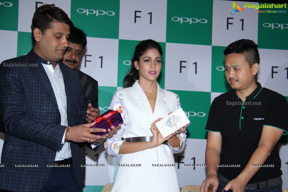 Lavanya Tripathi launches Oppo Mobile at Park Hyatt, Hyderabad