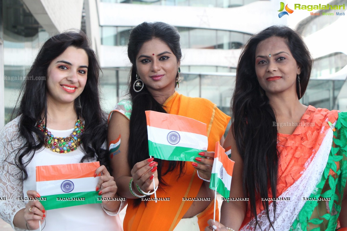 Pink Ladies Club Republic Day Celebrations 2016 at Aqua, The Park, Hyderabad