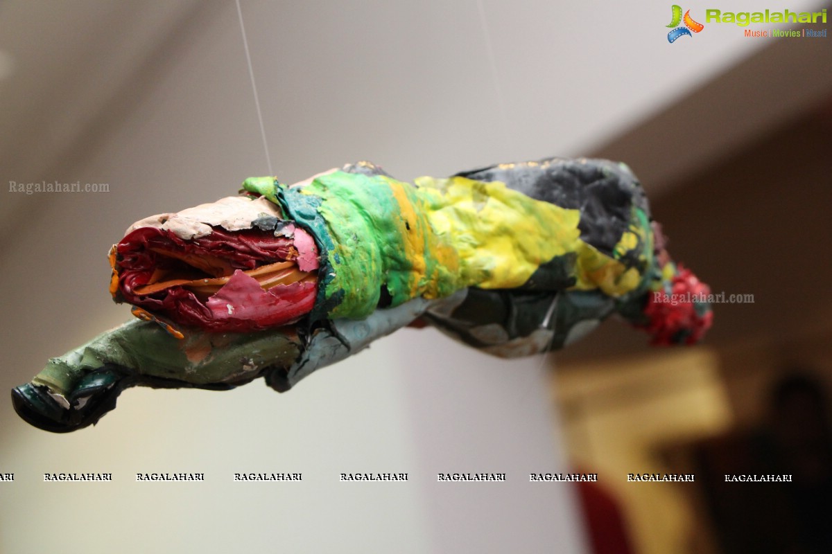 IT Clots - Solo Show by Prajakta Palav Aher at Kalakriti Art Gallery, Hyderabad