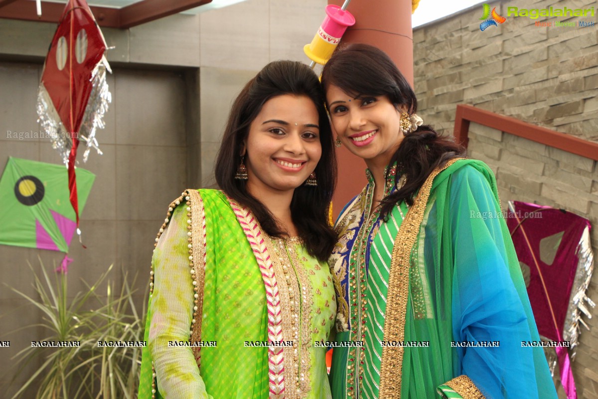 Pre-Sankranthi Bash by Divya Reddy and Manju Gamji at Fire Water, Hyderabad