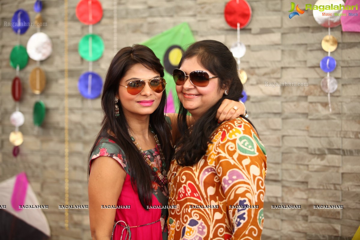 Pre-Sankranthi Bash by Divya Reddy and Manju Gamji at Fire Water, Hyderabad