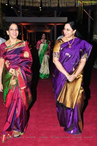 Pearl V Potluri Half Saree Function