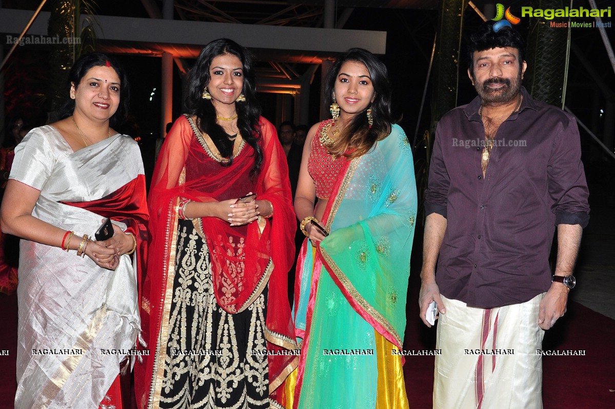 PVP Daughter Pearl V Potluri's Half Saree Function, Hyderabad