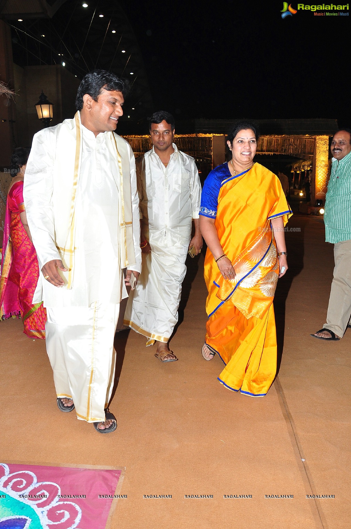 PVP Daughter Pearl V Potluri's Half Saree Function, Hyderabad