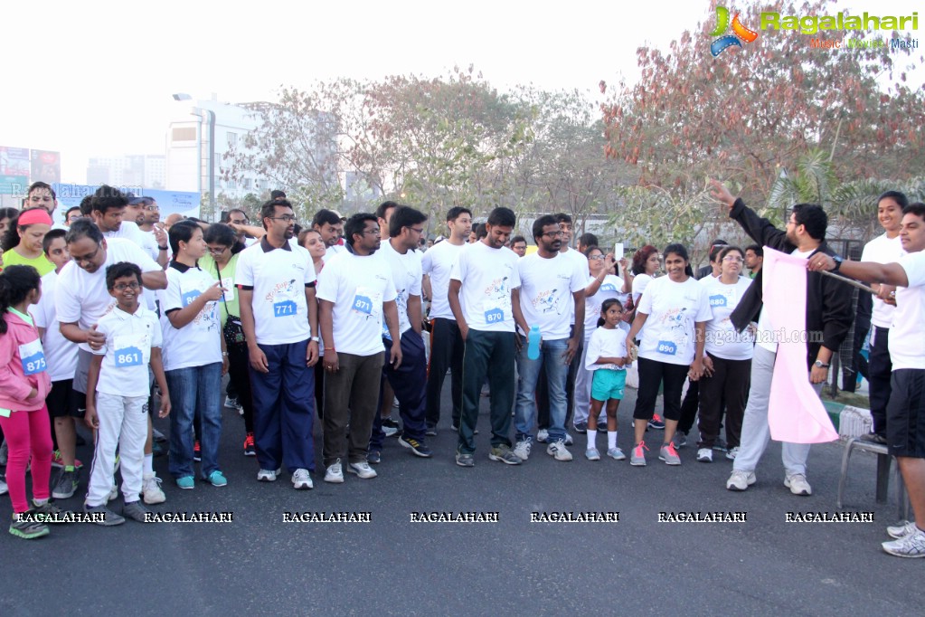 Startup 5K Run at Raahgiri Day - January 31, 2016