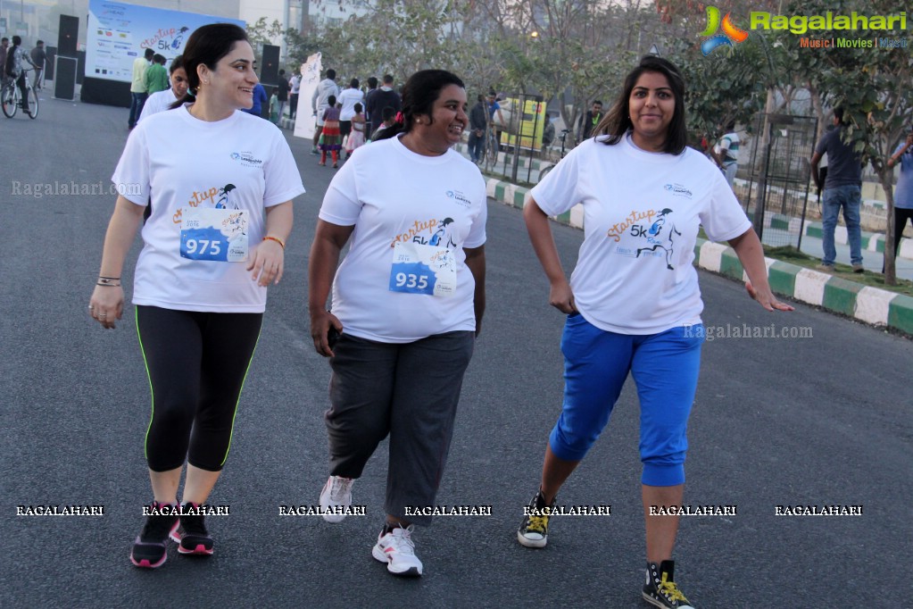 Startup 5K Run at Raahgiri Day - January 31, 2016