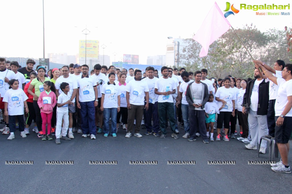 Startup 5K Run at Raahgiri Day - January 31, 2016