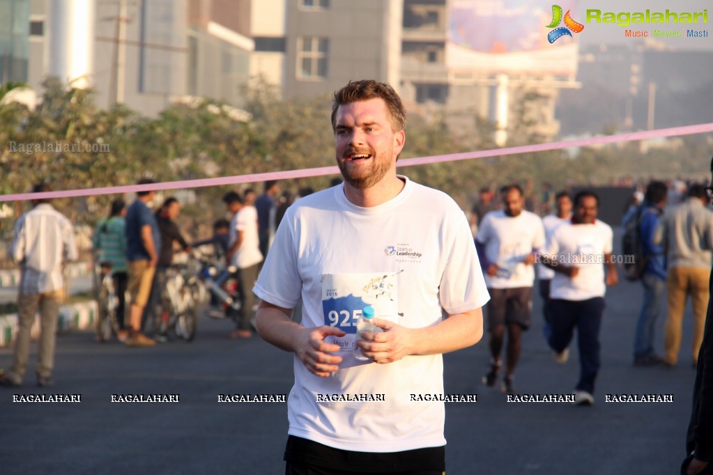 Startup 5K Run at Raahgiri Day - January 31, 2016