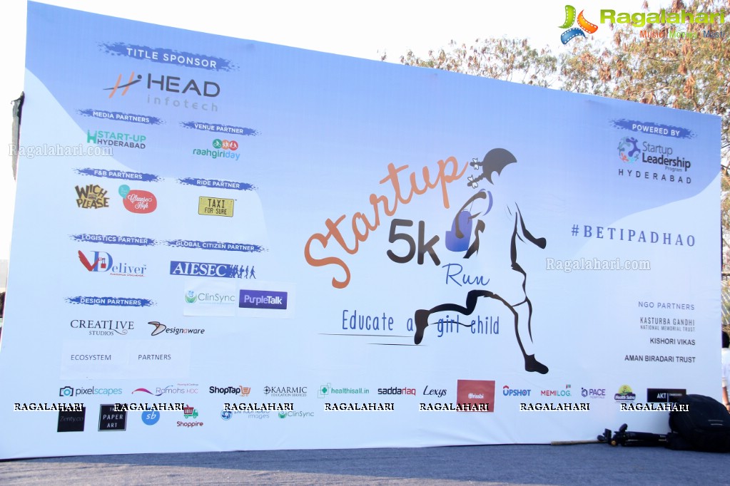 Startup 5K Run at Raahgiri Day - January 31, 2016