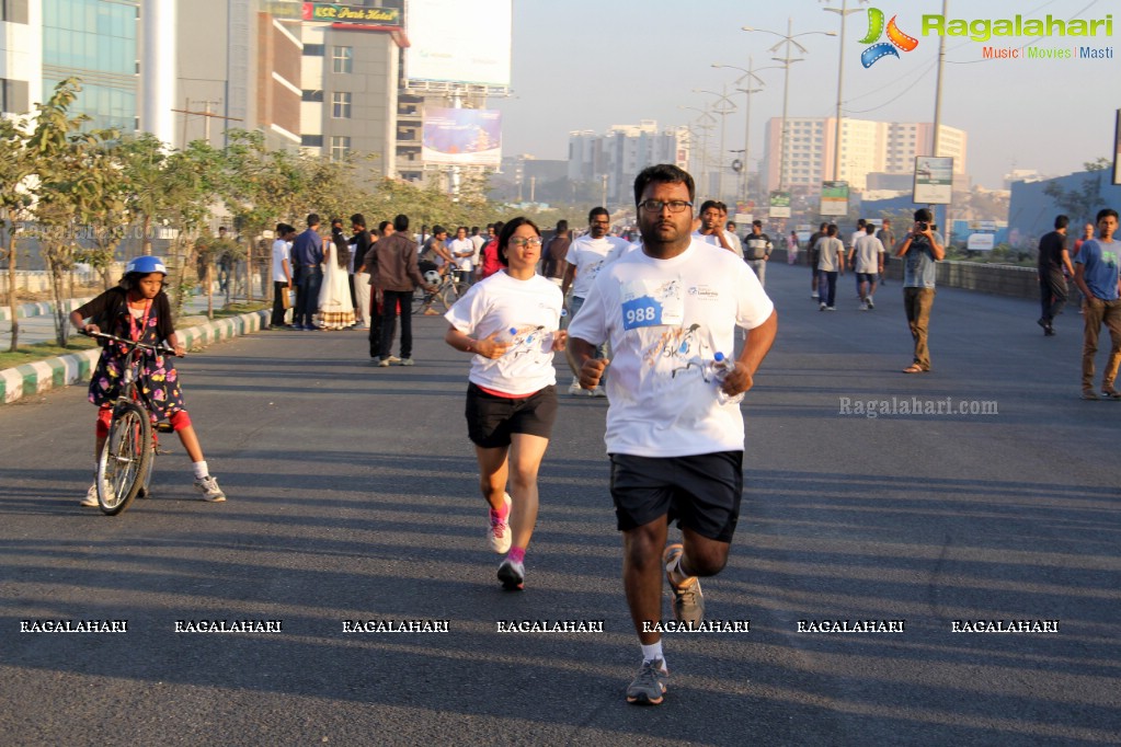 Startup 5K Run at Raahgiri Day - January 31, 2016