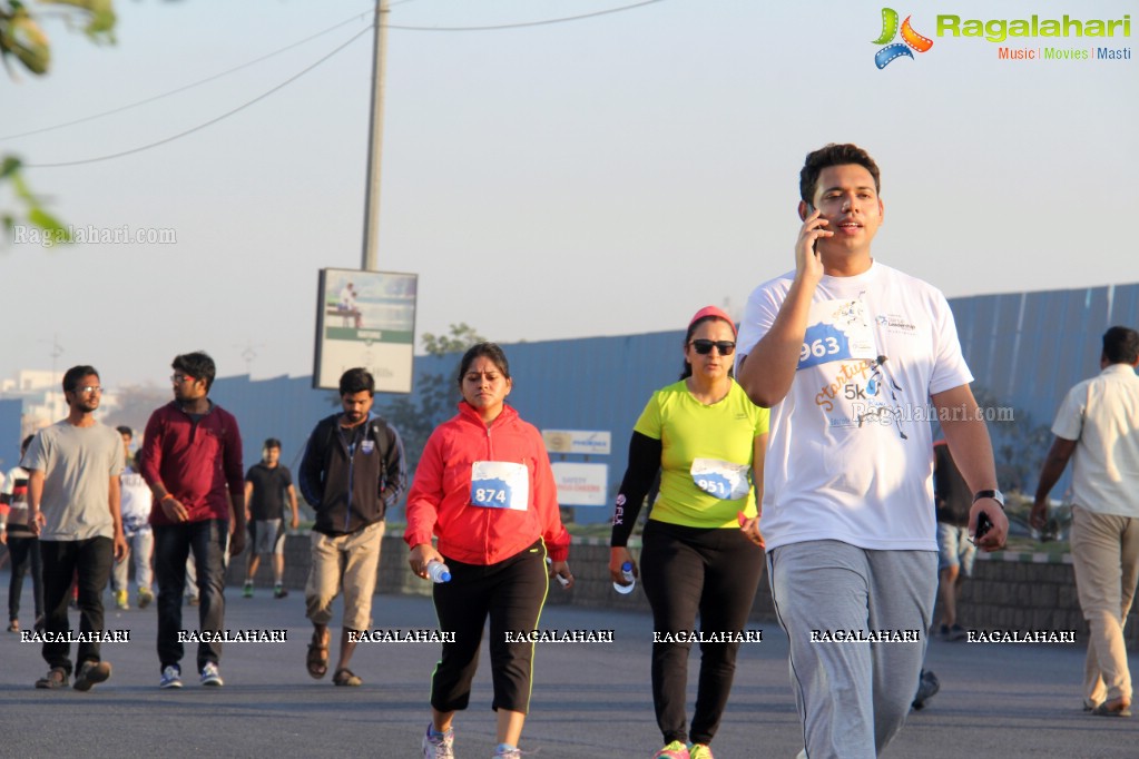 Startup 5K Run at Raahgiri Day - January 31, 2016