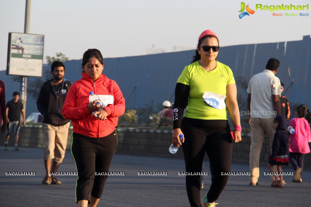 Startup 5K Run at Raahgiri Day - January 31, 2016