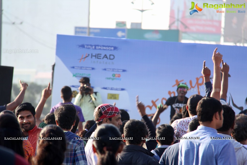 Startup 5K Run at Raahgiri Day - January 31, 2016