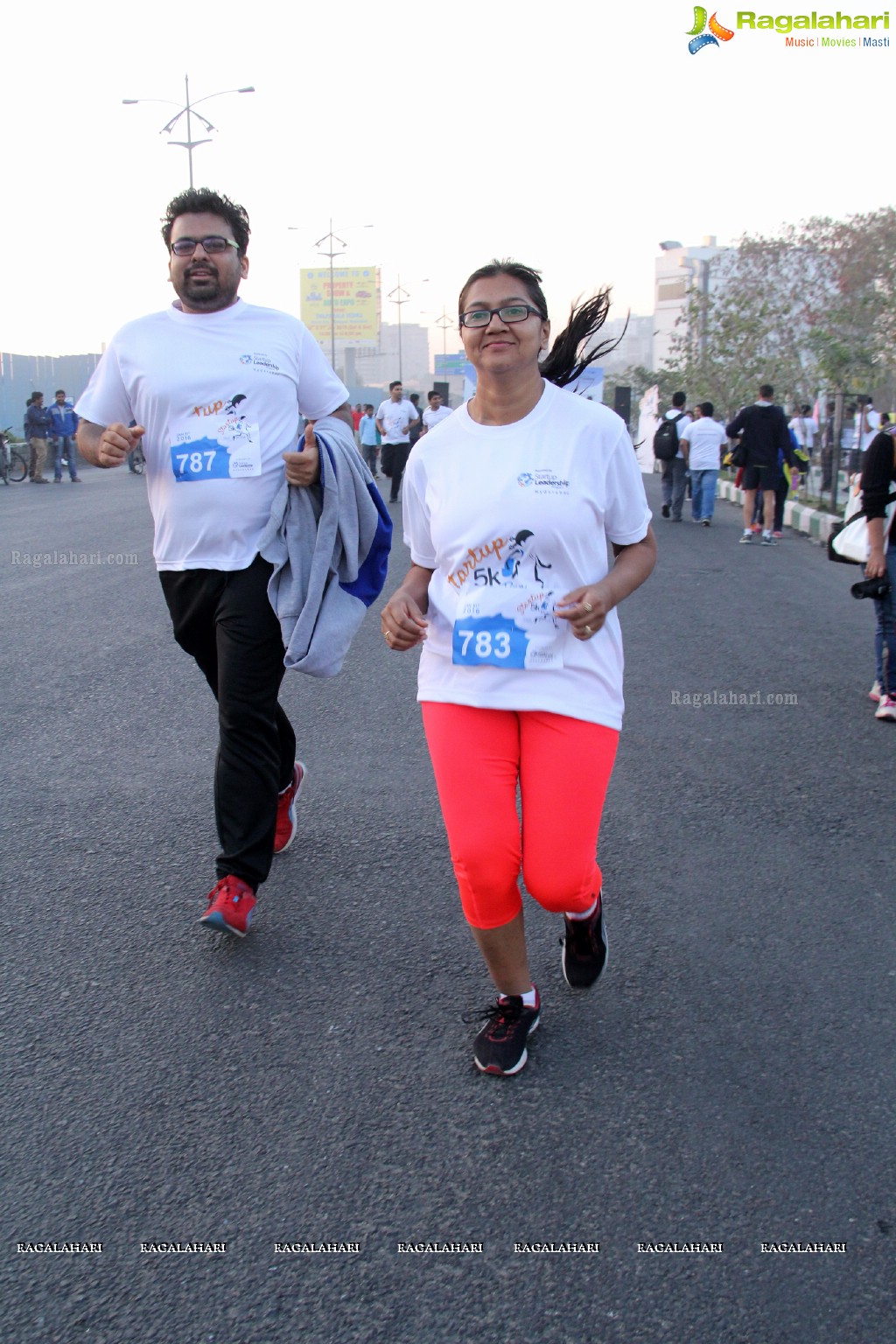 Startup 5K Run at Raahgiri Day - January 31, 2016