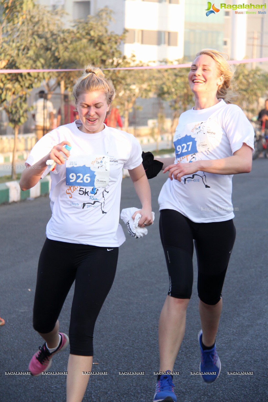 Startup 5K Run at Raahgiri Day - January 31, 2016