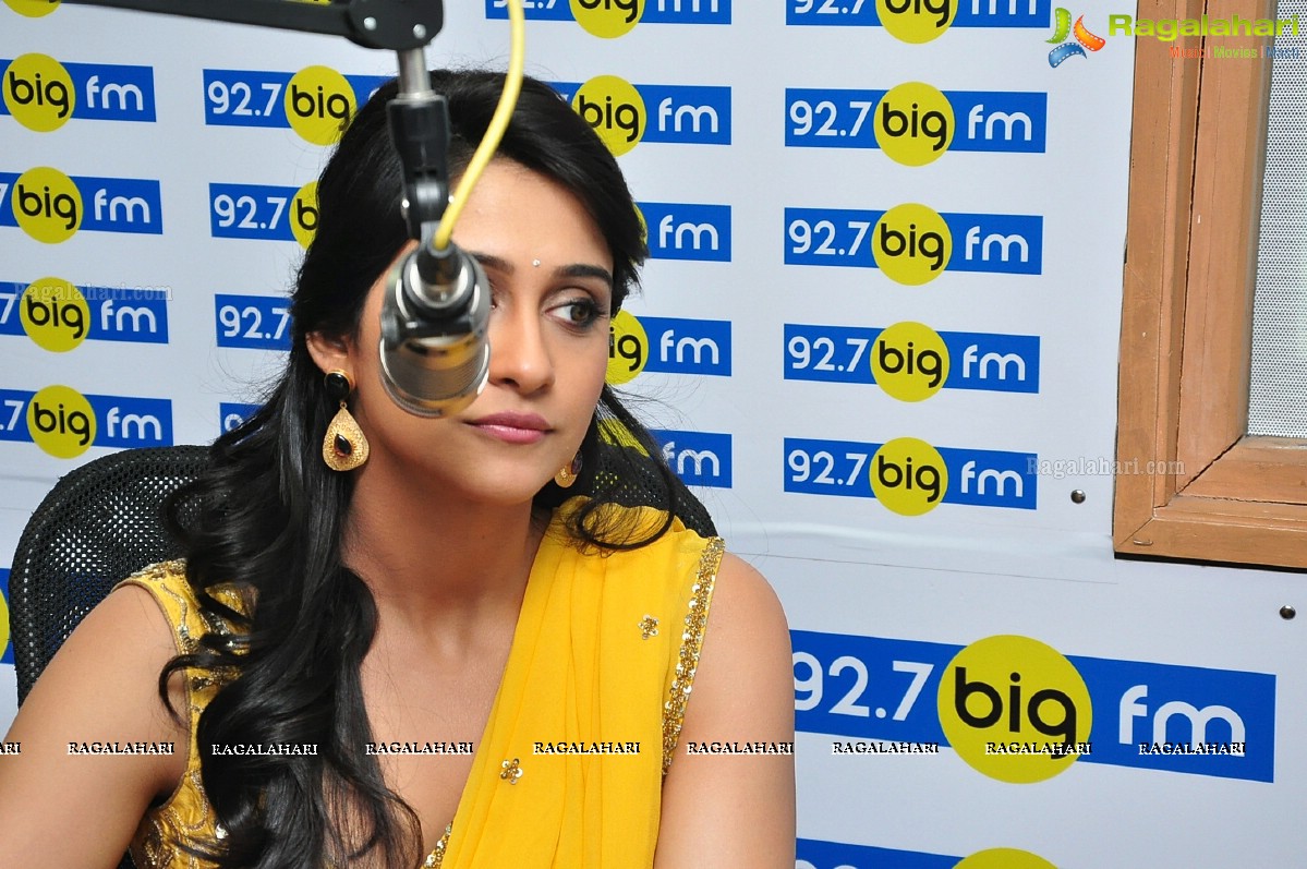 Regina Cassandra at 92.7 BIG FM, Hyderabad