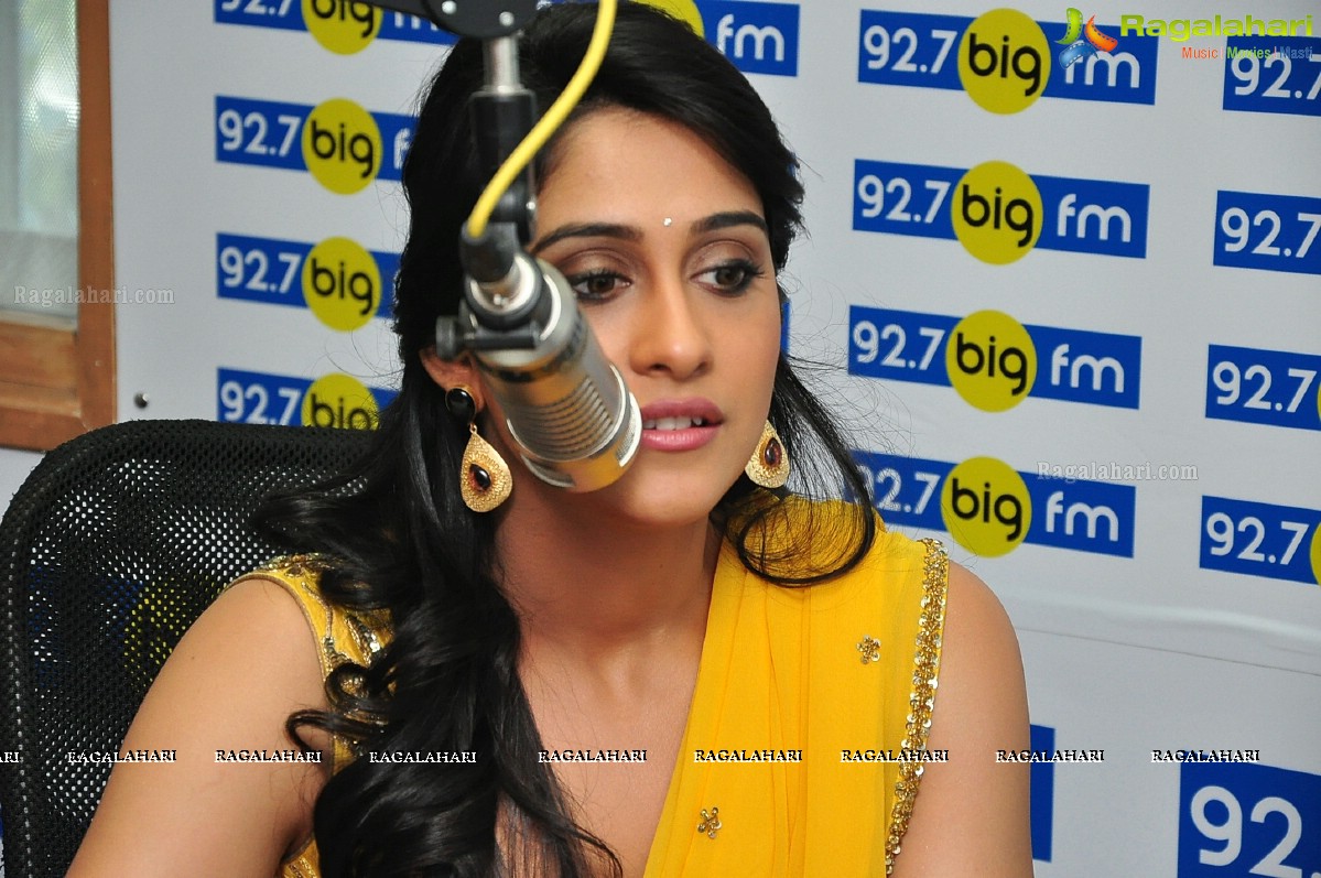 Regina Cassandra at 92.7 BIG FM, Hyderabad