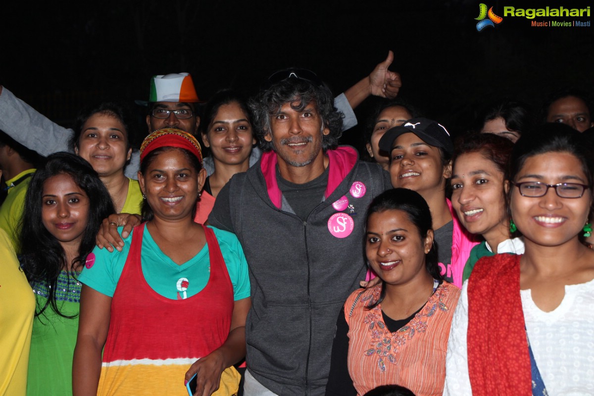 Republic of Pink Run celebrates Pinkathon Hyderabad with Milind Soman