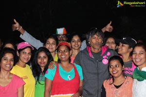 Milind Soman Pinkathon Hyderabad