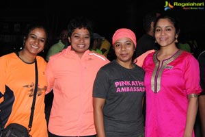 Milind Soman Pinkathon Hyderabad