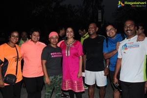 Milind Soman Pinkathon Hyderabad