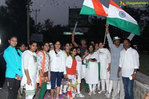 Milind Soman Pinkathon Hyderabad