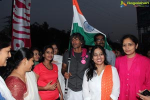 Milind Soman Pinkathon Hyderabad