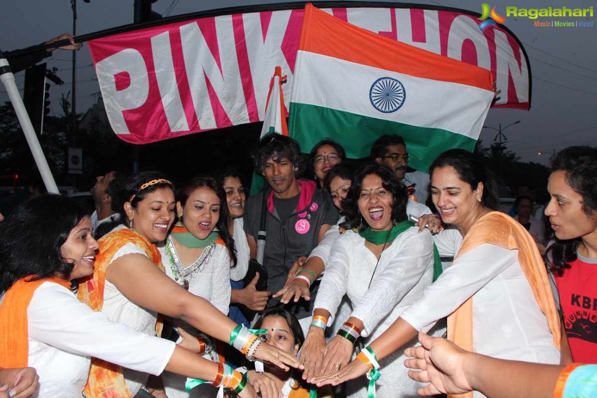 Republic of Pink Run celebrates Pinkathon Hyderabad with Milind Soman