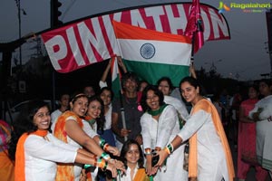 Milind Soman Pinkathon Hyderabad