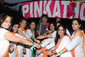 Milind Soman Pinkathon Hyderabad