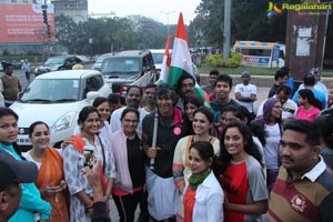 Milind Soman Pinkathon Hyderabad