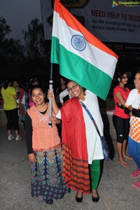 Milind Soman Pinkathon Hyderabad