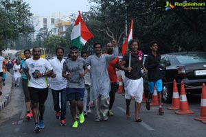 Milind Soman Pinkathon Hyderabad