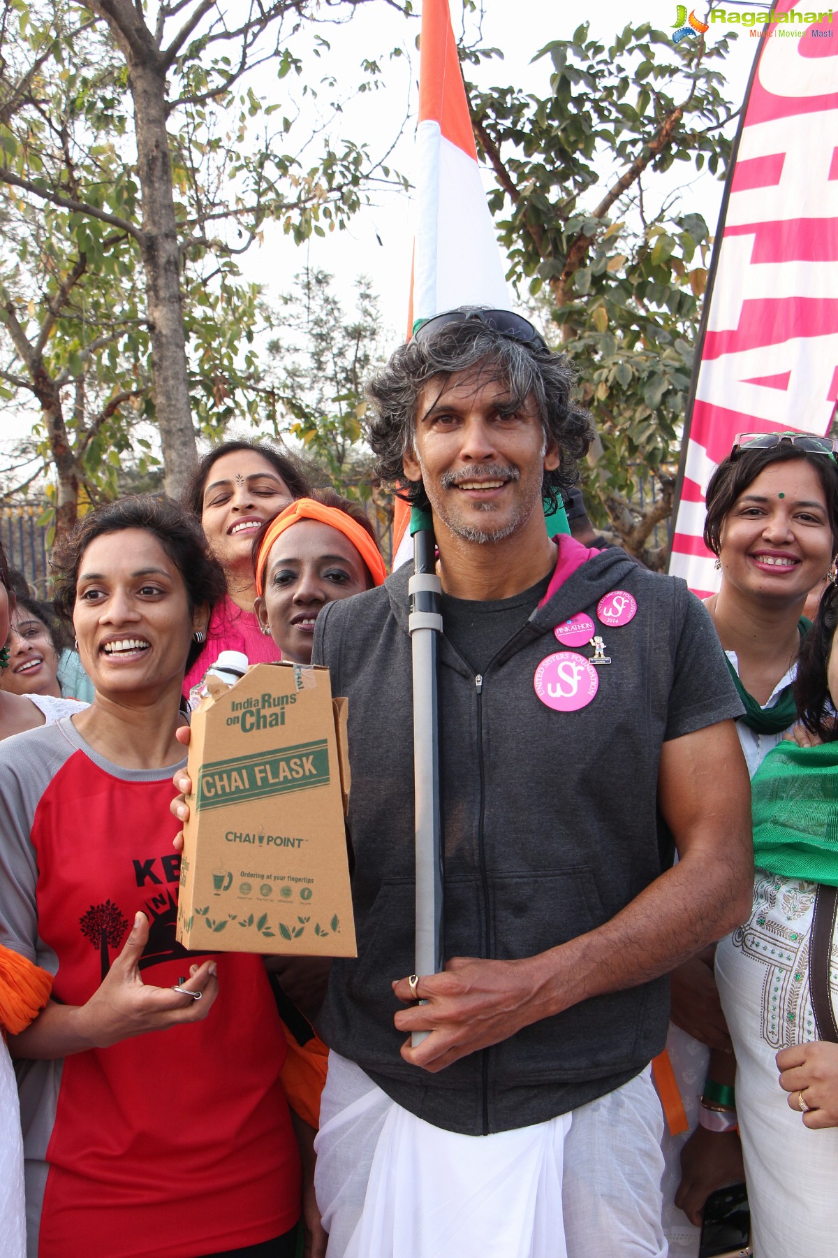 Republic of Pink Run celebrates Pinkathon Hyderabad with Milind Soman