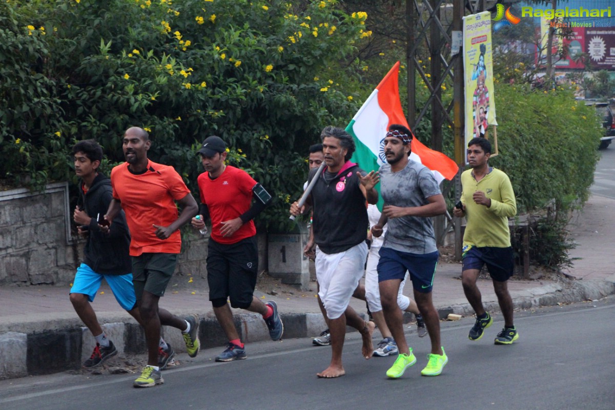 Republic of Pink Run celebrates Pinkathon Hyderabad with Milind Soman