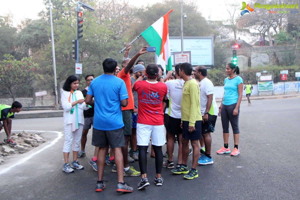 Republic of Pink Run celebrates Pinkathon Hyderabad with Milind Soman