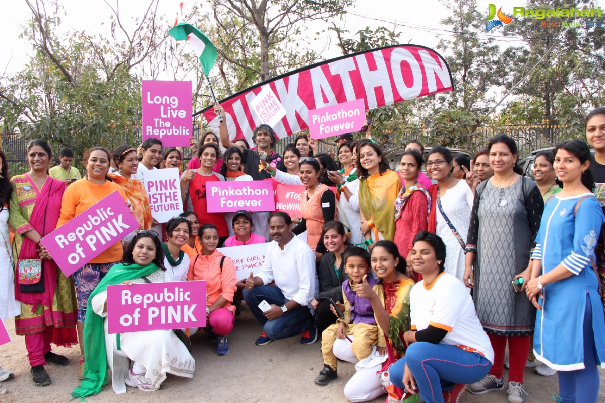 Republic of Pink Run celebrates Pinkathon Hyderabad with Milind Soman