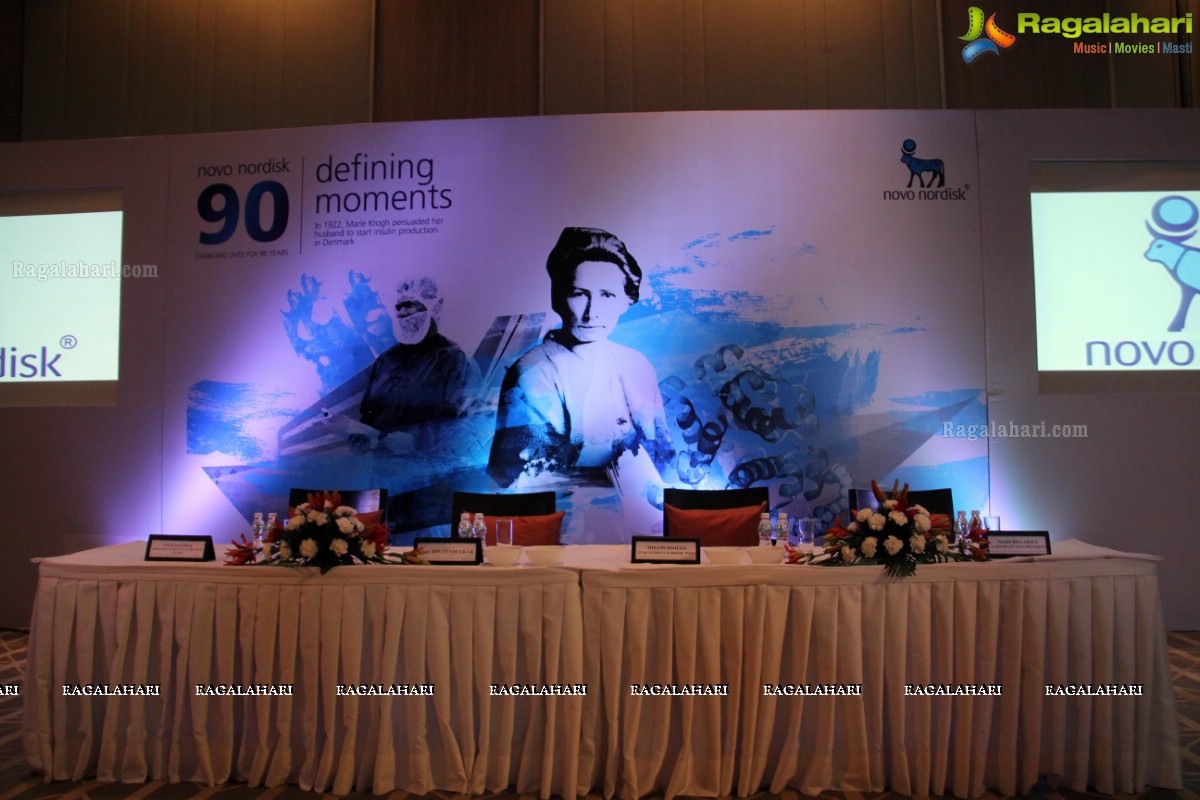 Sachin Tendulkar at Novo Nordisk Press Meet, Hyderabad