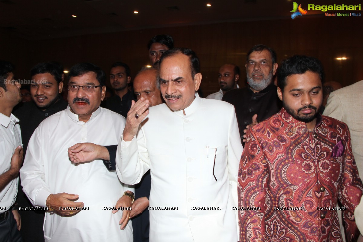 Grand Wedding of Khalid Shareef's Son Saif Khalid Shareef at S S Convention, Hyderabad