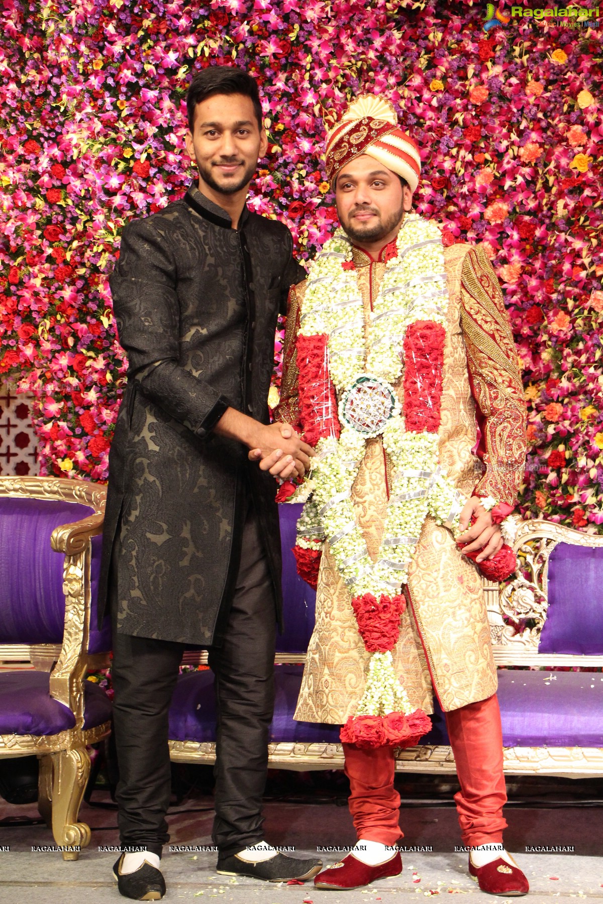 Grand Wedding of Khalid Shareef's Son Saif Khalid Shareef at S S Convention, Hyderabad