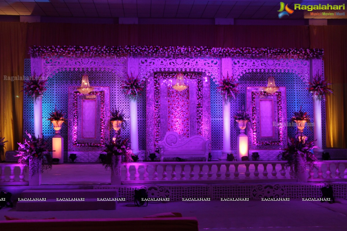 Grand Wedding Reception of Khalid Shareef's Son Saif Khalid Shareef at SS Convention