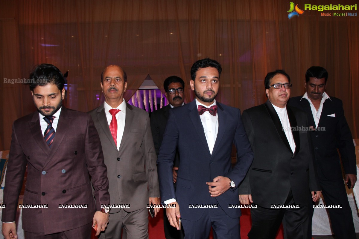 Grand Wedding Reception of Khalid Shareef's Son Saif Khalid Shareef at SS Convention