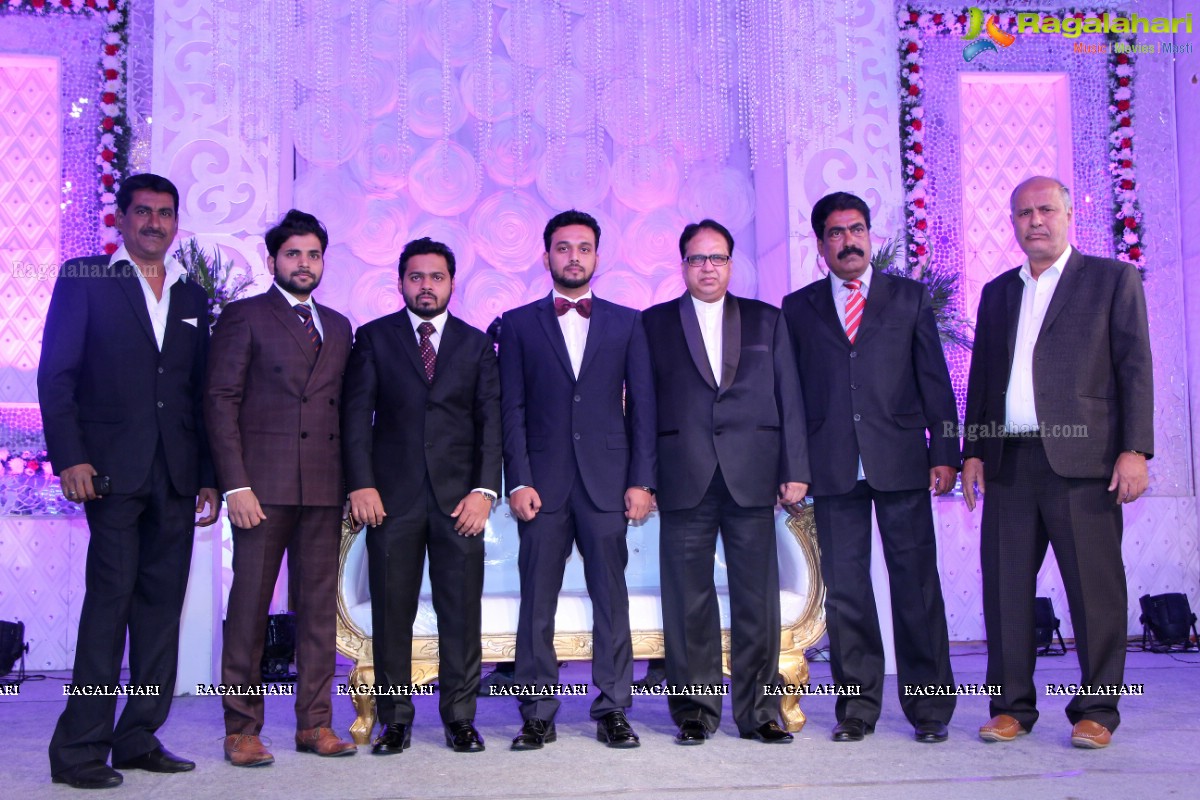 Grand Wedding Reception of Khalid Shareef's Son Saif Khalid Shareef at SS Convention