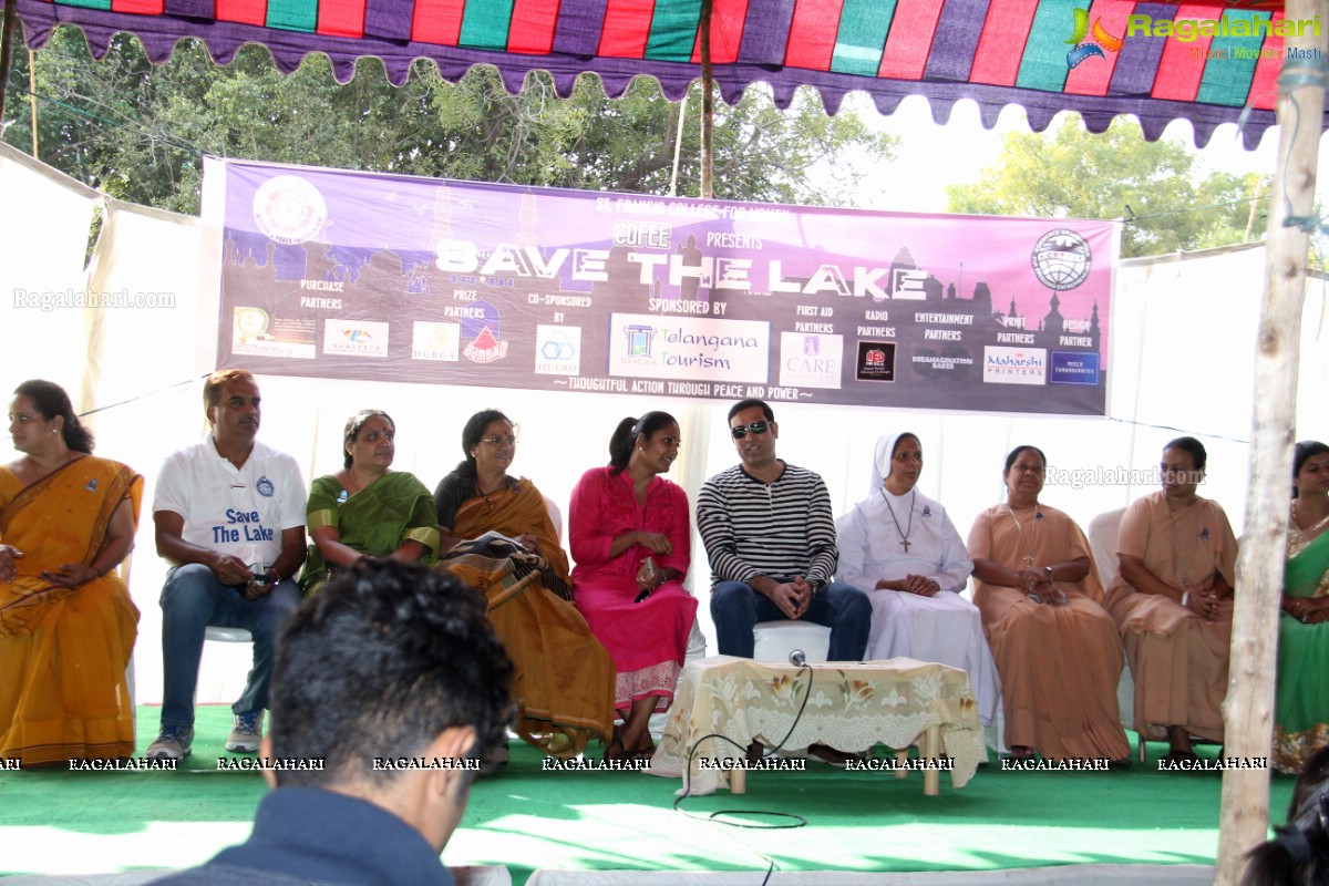 Save The Lake Event by St. Francis College For Women, Hyderabad