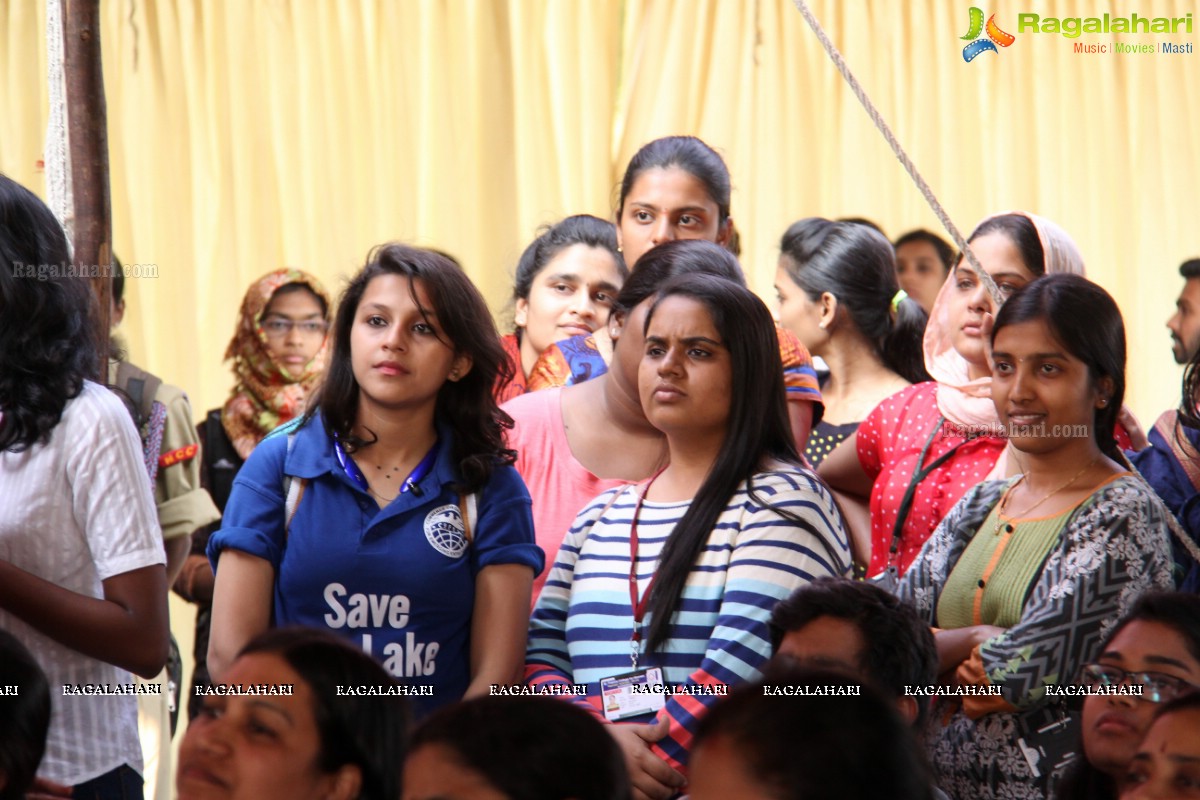 Save The Lake Event by St. Francis College For Women, Hyderabad