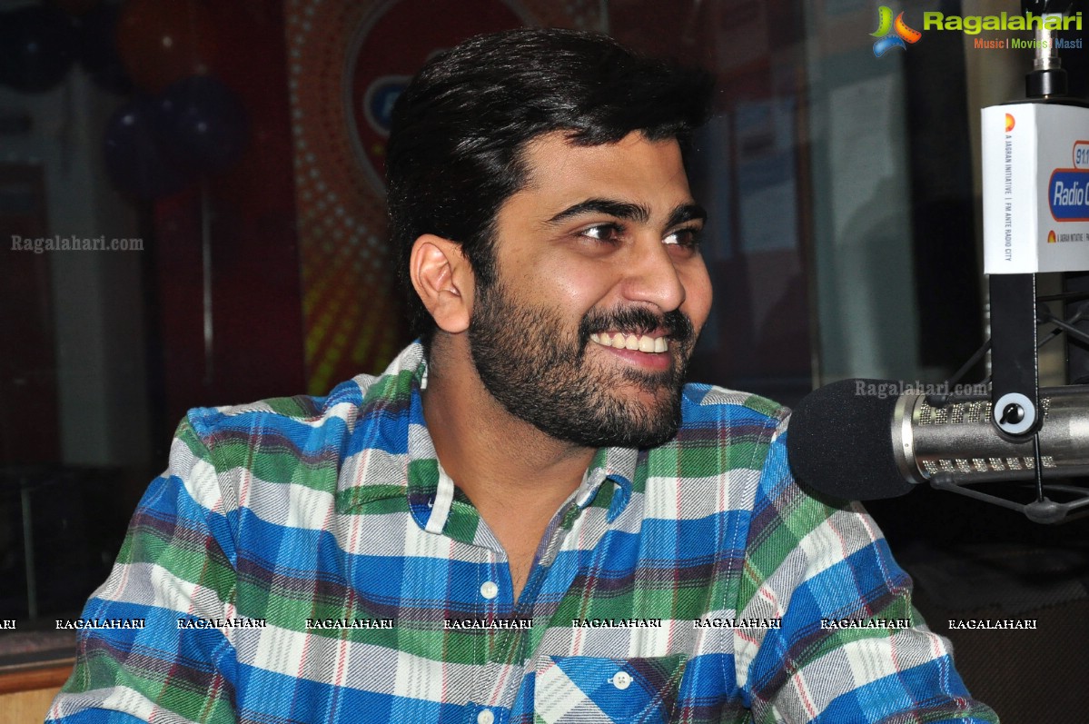 Sharwanand at 91.1 FM Radio City