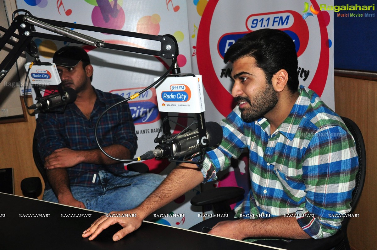 Sharwanand at 91.1 FM Radio City