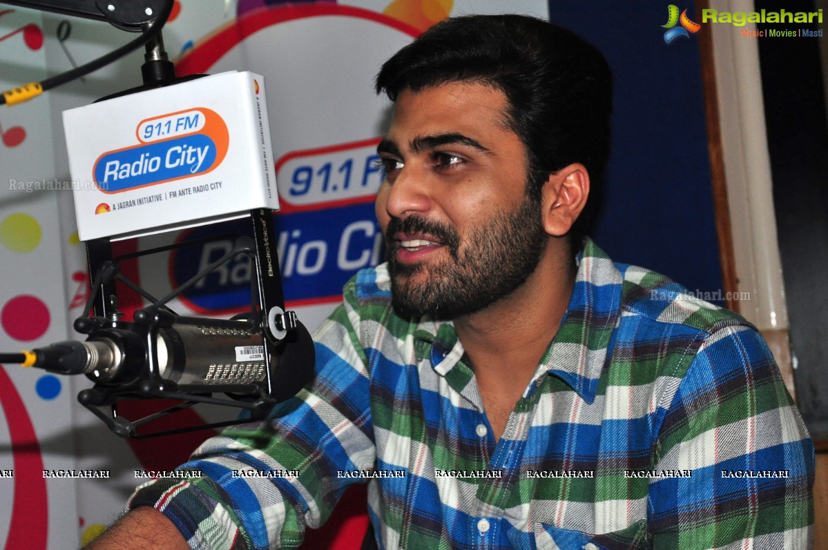 Sharwanand at 91.1 FM Radio City