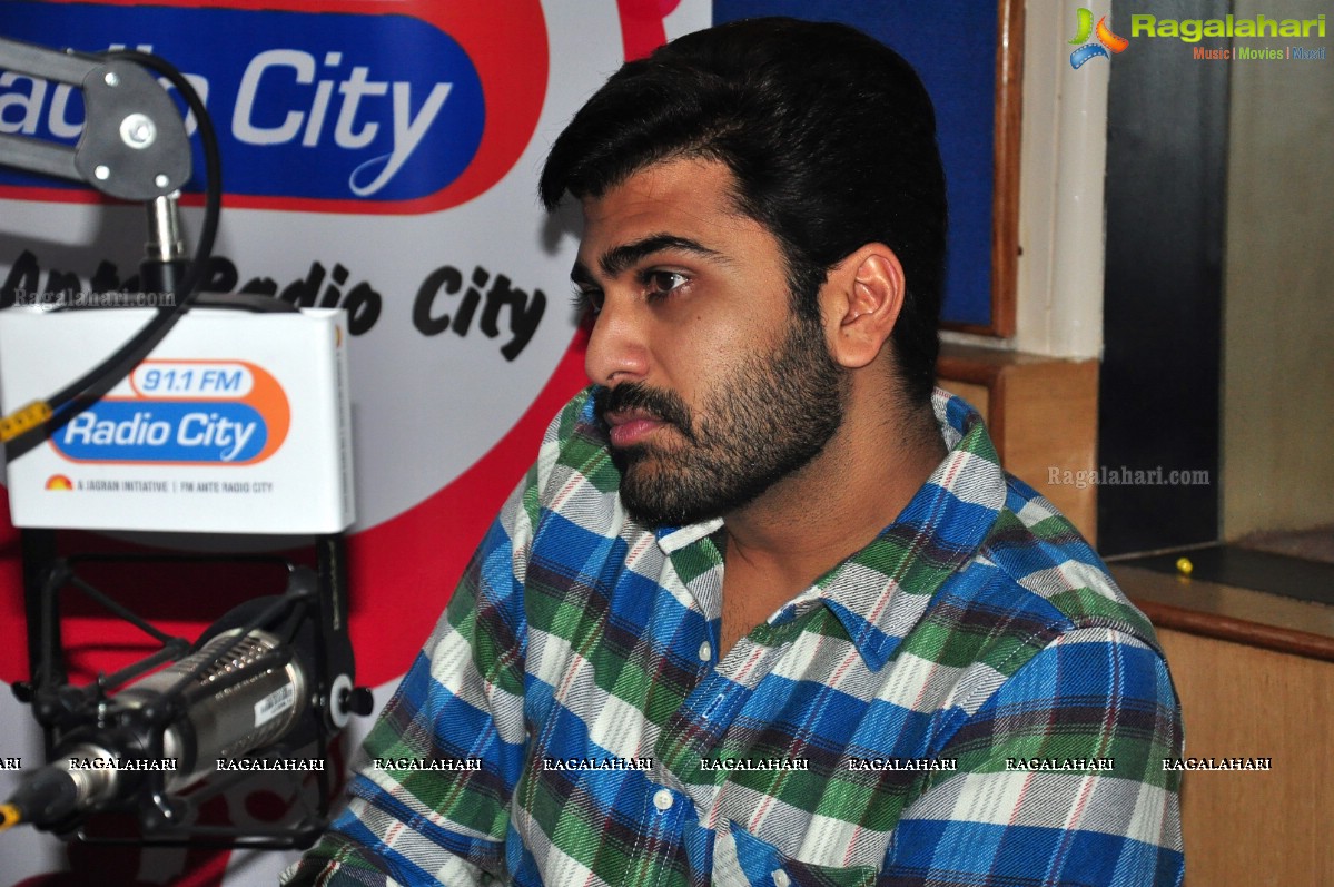 Sharwanand at 91.1 FM Radio City